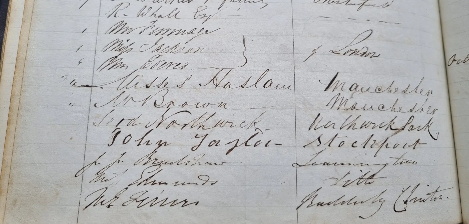 A visit from Baron Northwick