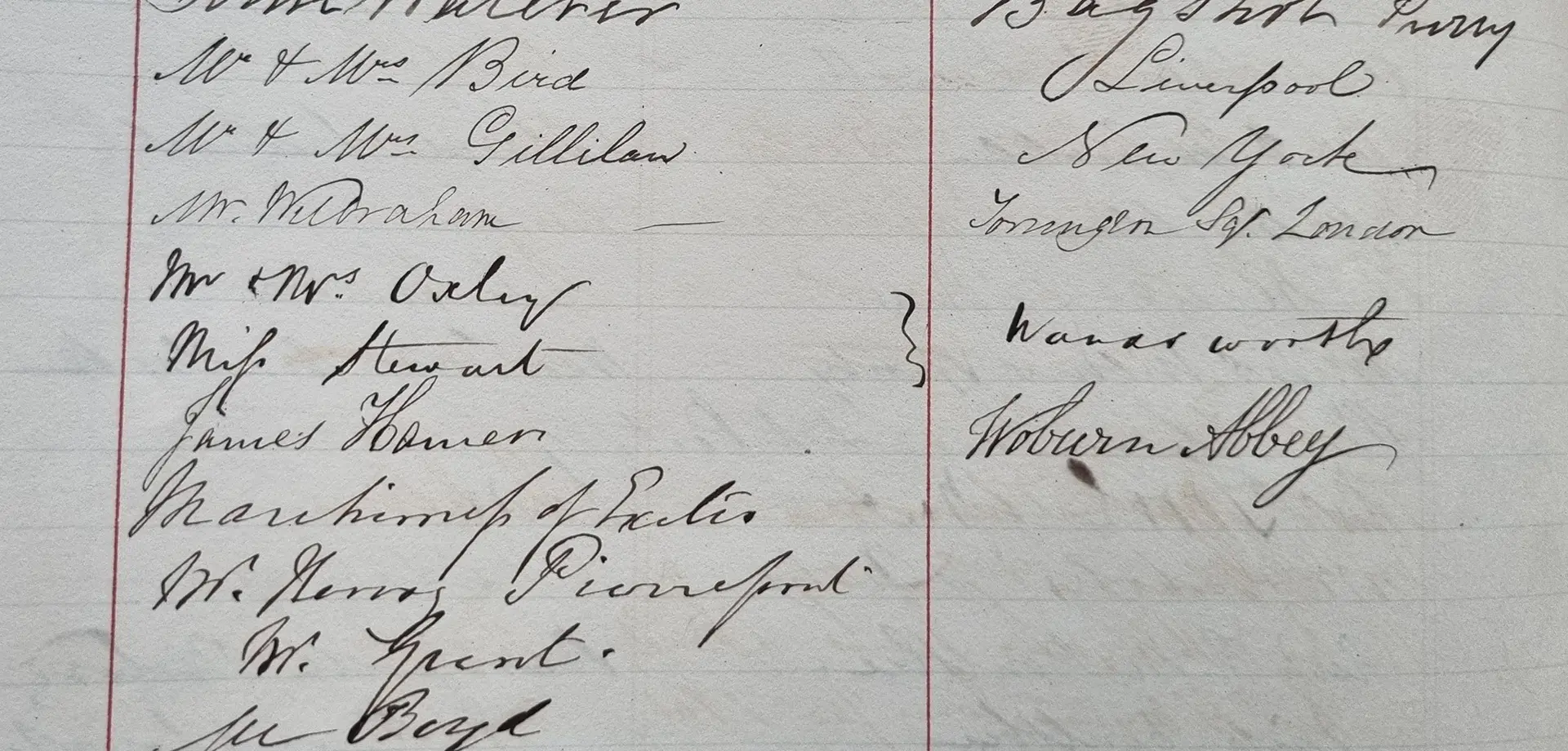 A Visitor from Woburn Abbey